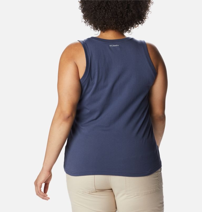 Women's Columbia Sapphire Point Tanks Navy | Plus Size CA-X50C8